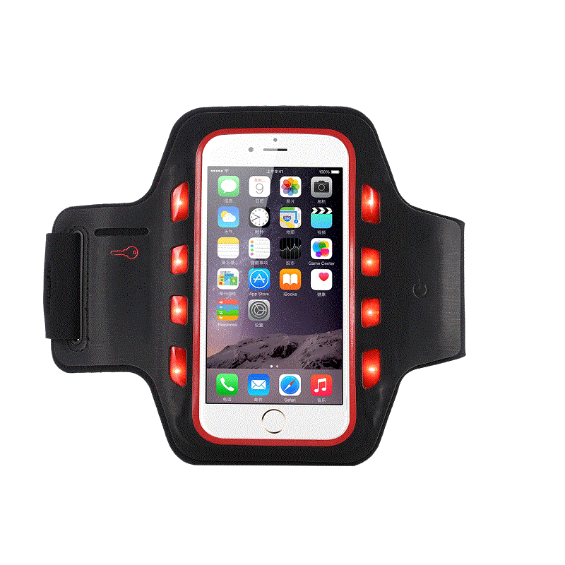 Tin tức Thiết kế quảng cáo Logo In lụa LED Thể thao Band Band Light Bảo vệ điện thoại di động Bandband cho iphone 6- 4,7 inch